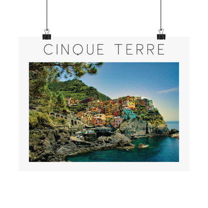 CINQUE TERRE POSTER: MANAROLA