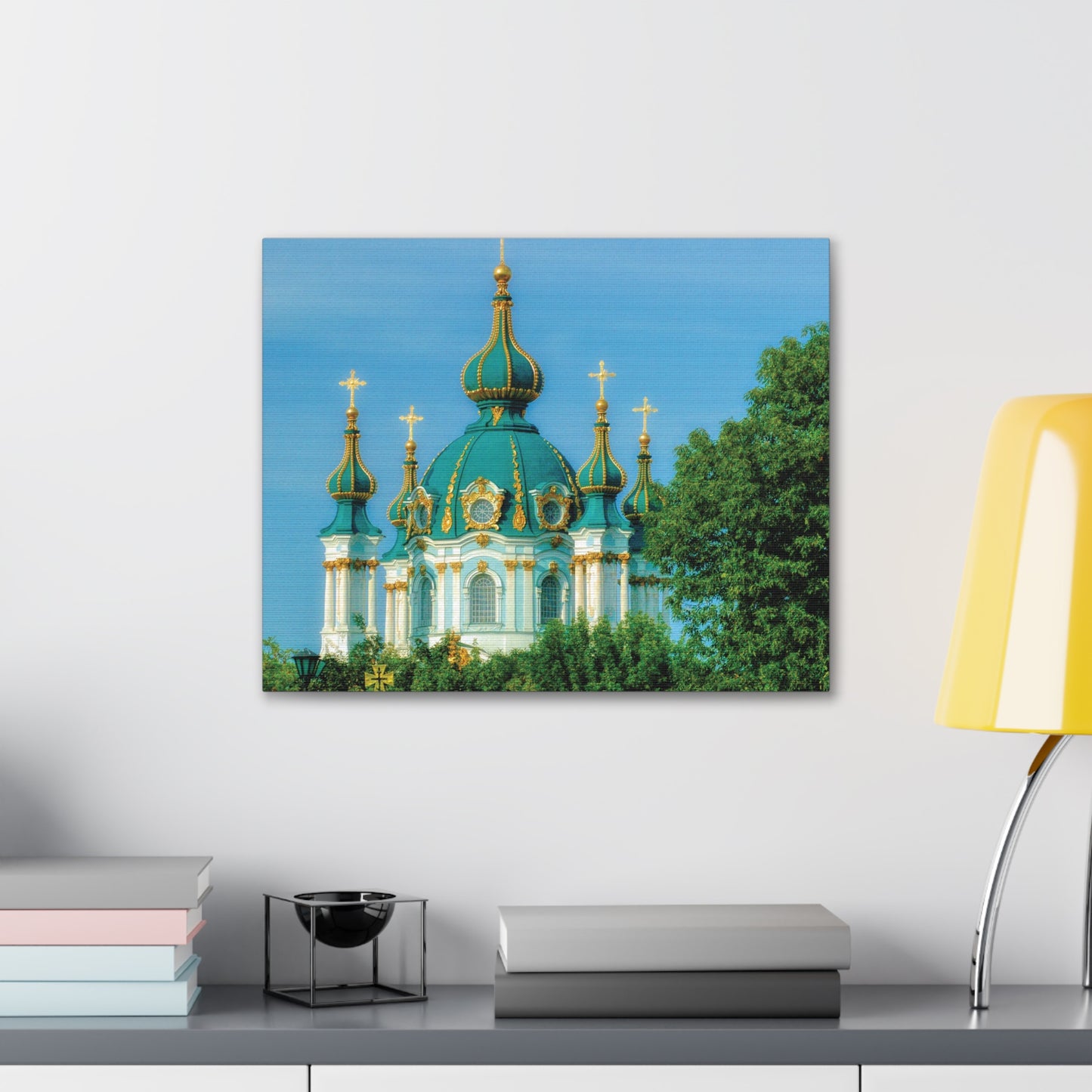 KIEV: ST. ANDREW'S CHURCH Canvas Gallery Wraps