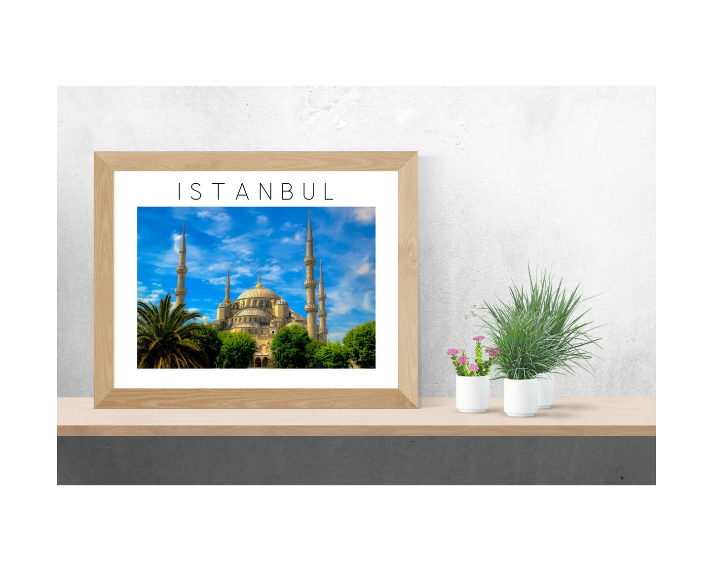 ISTANBUL POSTER: BLUE MOSQUE