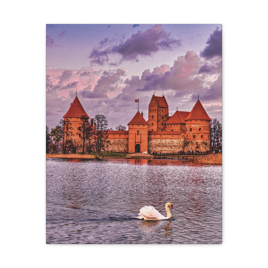 VILNIUS: TRAKAI ISLAND CASTLE Canvas Gallery Wraps