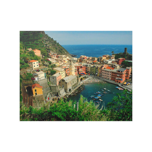 CINQUE TERRE PHOTOGRAPH: VERNAZZA