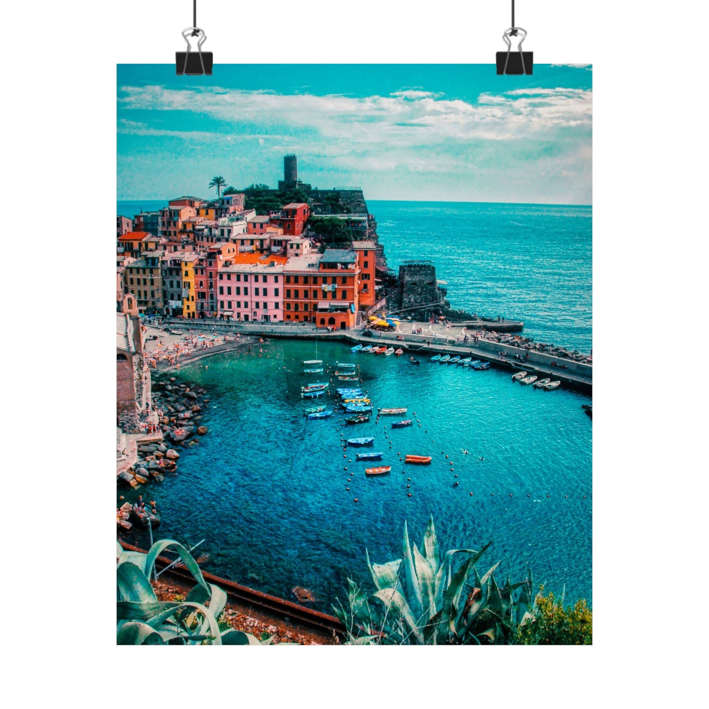 CINQUE TERRE PHOTOGRAPH: VERNAZZA #2