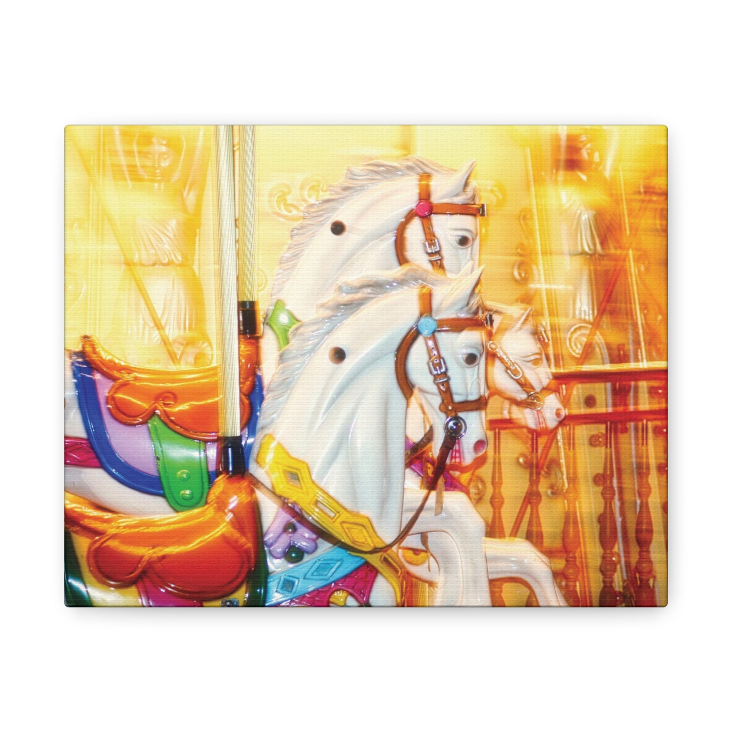 PARIS CAROUSEL Canvas Gallery Wraps