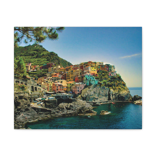 CINQUE TERRE: MANAROLA Canvas Gallery Wraps