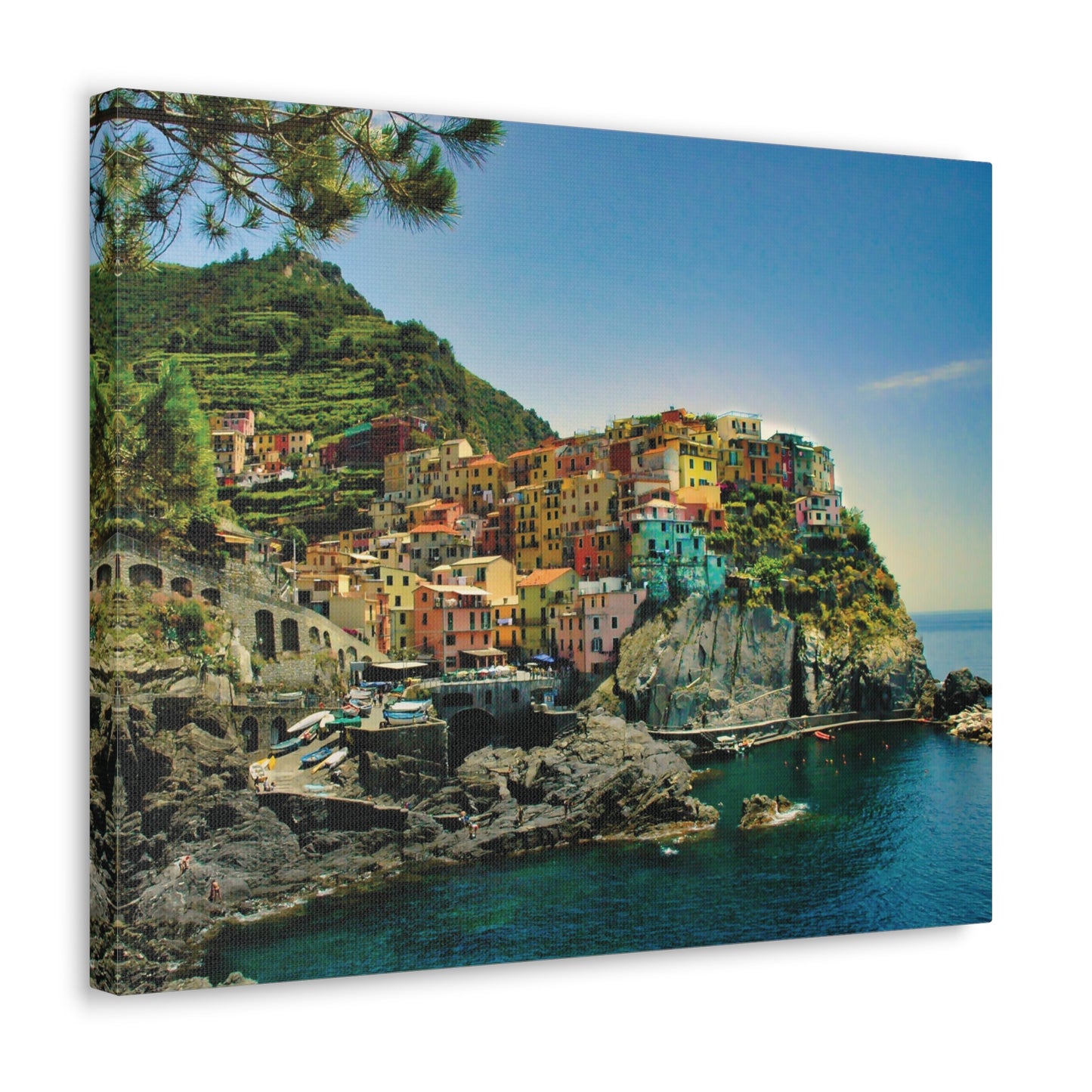 CINQUE TERRE: MANAROLA Canvas Gallery Wraps