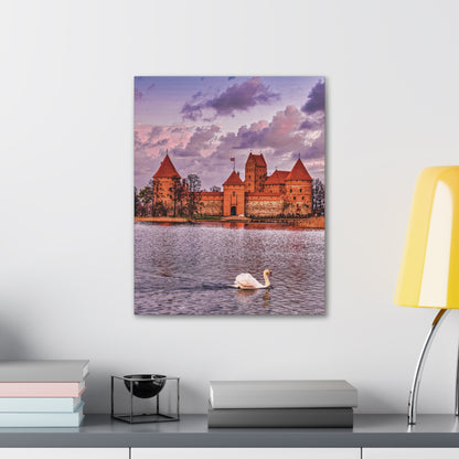 VILNIUS: TRAKAI ISLAND CASTLE Canvas Gallery Wraps