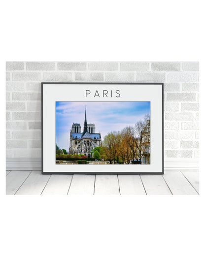 PARIS POSTERS: NOTRE DAME CATHEDRAL