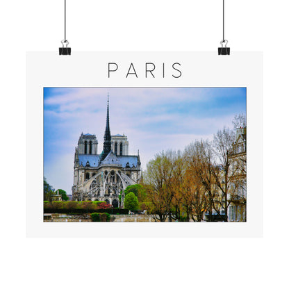 PARIS POSTERS: NOTRE DAME CATHEDRAL