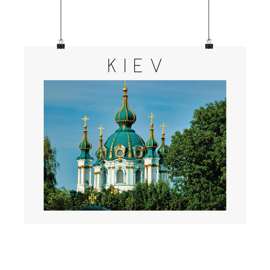 KIEV POSTER: ST. ANDREWS CHURCH