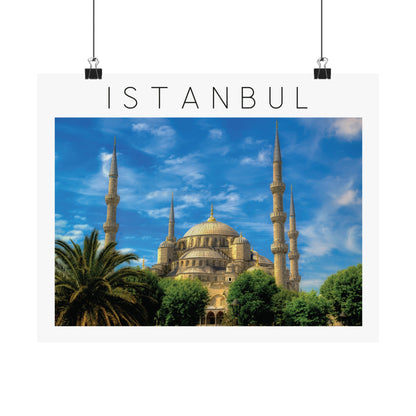 ISTANBUL POSTER: BLUE MOSQUE